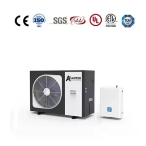 Water Heat Pump, EVI, Inverter, R32, Stainless