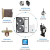Water Heat Pump, EVI, Inverter, R32, Stainless - view 2