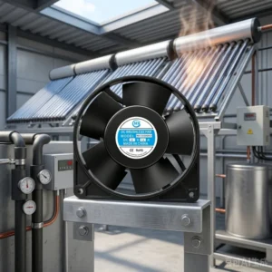 Water Heater, 120mm, 120x120x38mm, Solar, 150°C