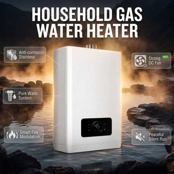 Water Heater, 12L/16L, Portable, LPG, 24kW