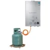 Water Heater, 12L, 4.8GPM, Stainless, Steel