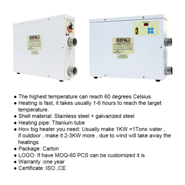 Water Heater, 15KW, 380 V - view 2