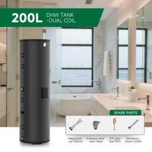 Water Heater, 200L, Solar