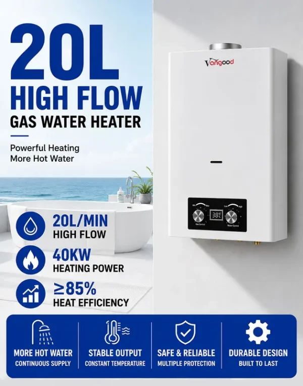 Water Heater, 20L, Wall - view 2