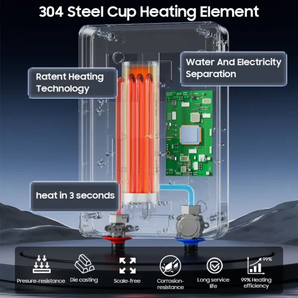 Water Heater, 220V, 6000W - view 6