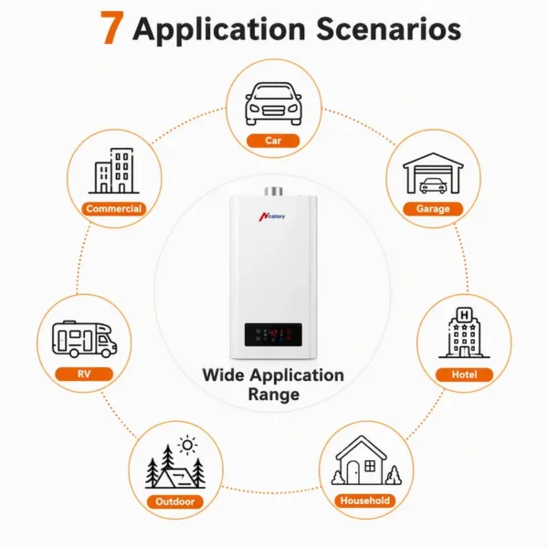 Water Heater, 40kW, LPG - view 3