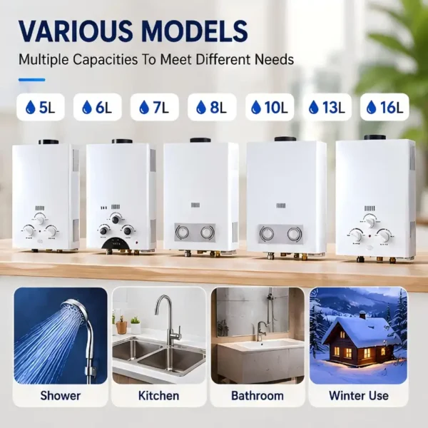 Water Heater, 6L/10L, Copper - view 4