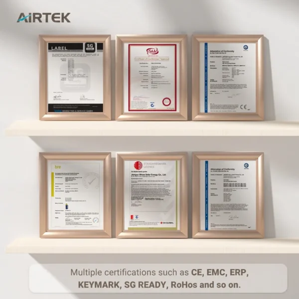 Water Heater, AIRTEK, R290, DHW - view 3