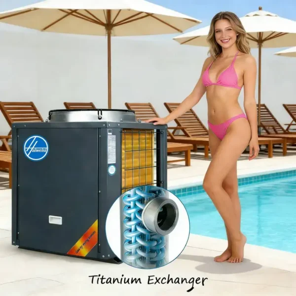 Water Heater, HAIWEISI, 50-70KW, R32, Scroll