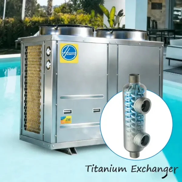 Water Heater, HAIWEISI, 50-70KW, R32, Scroll - view 2