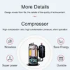 Water Heater, JIADELE, R32, Inverter, WIFI - view 3