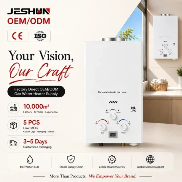 Water Heater, LPG, 12 kW(16.09hp), JSD12-LY1 - view 6