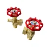 Water Level Gauge Valve, Brass, DN15
