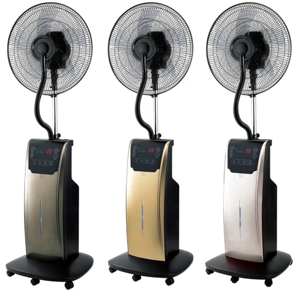 Water Mist Fan, Copper, 90, Plastic