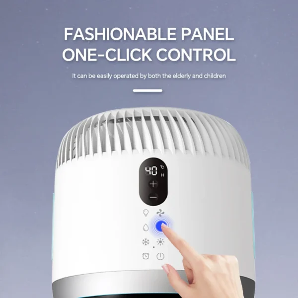 Water Mist Fan, Plastic, LED - view 5
