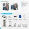 Water Pumpheat Pump, R290, Ducted, Monoblock - view 6