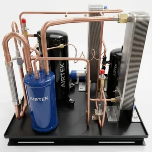 Water Source Heat Pump, R236fa, COP, 85'C