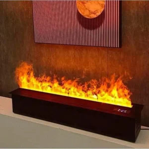 Water Vapor Fireplace, 3D, LED