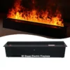 Water Vapor Fireplace, 3D, LED, RGB