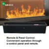 Water Vapor Fireplace, 3D, LED, RGB - view 3