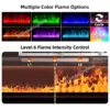 Water Vapor Steam Fireplace, 3d, 1500W, Metal - view 3