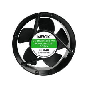 Waterproof Axial Cooling Fan, 172mm, Brushless, 17251