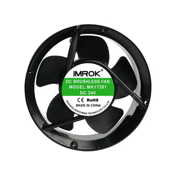 Waterproof Axial Cooling Fan, 172mm, Brushless, 17251