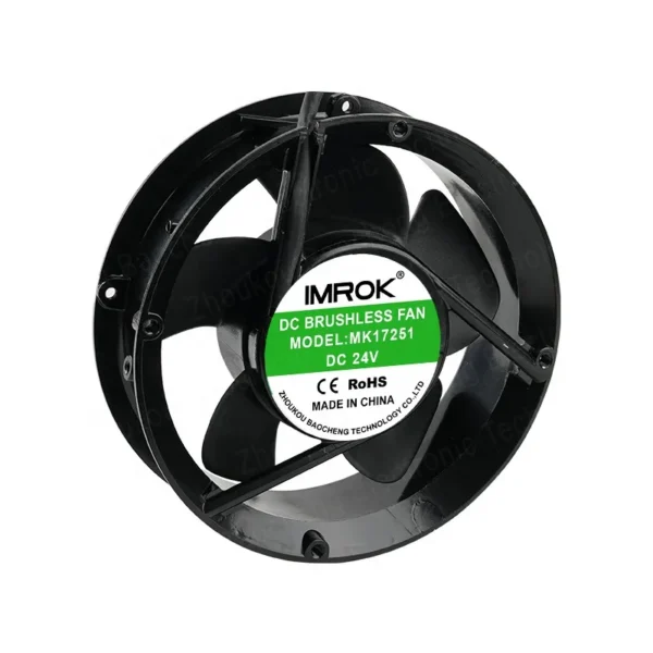Waterproof Axial Cooling Fan, 172mm, Brushless, 17251 - view 4