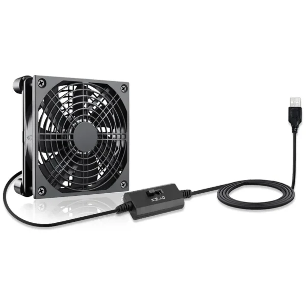 Waterproof Case Fan, 120mm, 3-Speed, 25mm - view 3