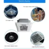 Way Cassette Fan, Ceiling, FCU - view 6