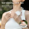 Wearable Neck Fan, USB, Brushless, 3-Speed - view 2
