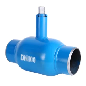 Welded Ball Valve, Q61F-16, Steel, PTFE