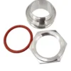 Weldless Bulkhead Tri, Stainless, Steel, SS304, 1.5"/2"
