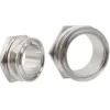 Weldless Bulkhead Tri, Stainless, Steel, SS304, 1.5"/2" - view 2