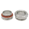 Weldless Bulkhead Tri, Stainless, Steel, SS304, 1.5"/2" - view 6