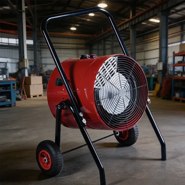 Wheeled Diesel Fan, Portable, 380 V, detail