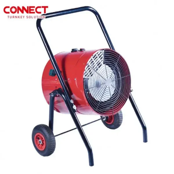 Wheeled Diesel Fan, Portable, 380 V, detail - view 2