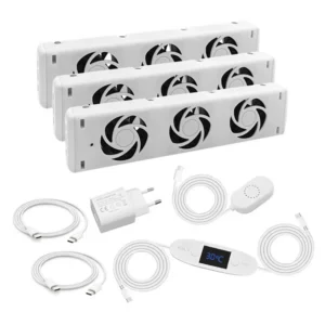 Whisper-quiet Smart Fan, Dc 12V, Electric