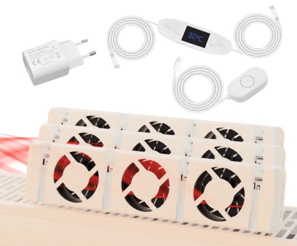 Whisper-quiet Smart Fan, Dc 12V, Electric - view 2