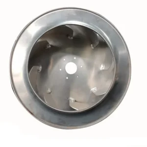 Width Backward Curved Impeller, steel, Blower wheel