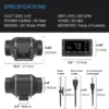 Wifi App Controller, 110-240V, 380CFM - view 6