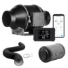 Wifi App Smart Extractor, Roof, 120V, Stainless Steel