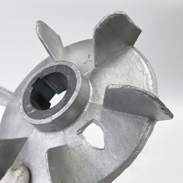 Wind Blades and Motor, Cast, Aluminum