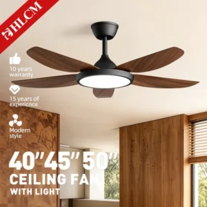Wind Ceiling Fan, LED, 6-Speed
