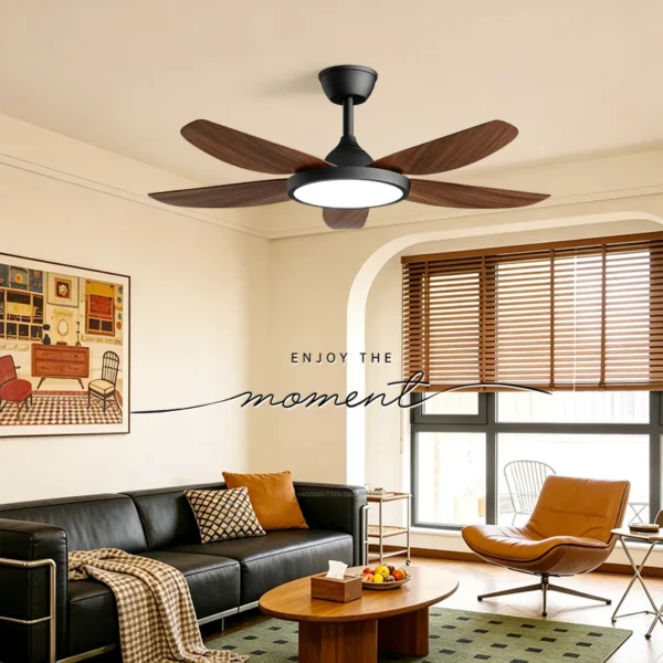 Wind Ceiling Fan, LED, 6-Speed - view 3