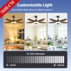 Wind Ceiling Fan, LED, 6-Speed - view 5