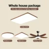 Wind Ceiling Fan, LED, 6-Speed - view 6