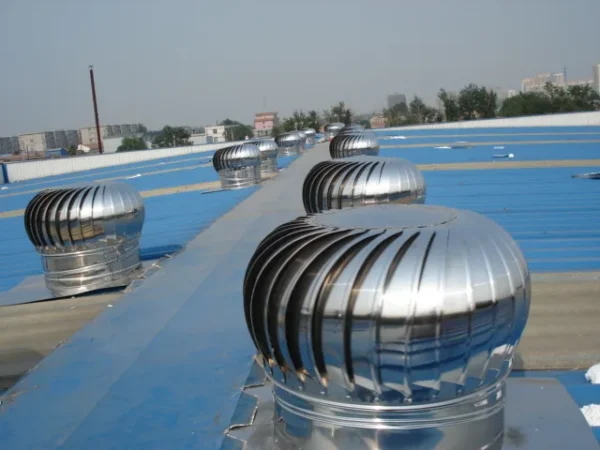Wind Driven Turbine Ventilator, Stainless, Steel, 300-1000mm