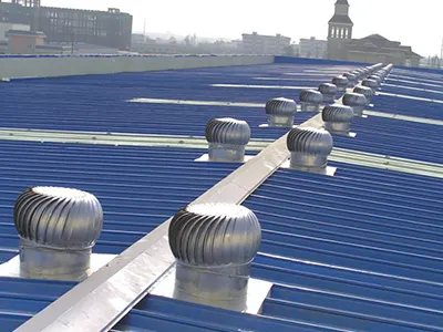 Wind Driven Turbine Ventilator, Stainless, Steel, 300-1000mm - view 2