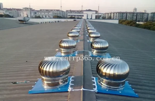 Wind Driven Turbine Ventilator, Stainless, Steel, 300-1000mm - view 5